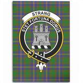 Strange of Balkaskie Tartan Crest Area Rug